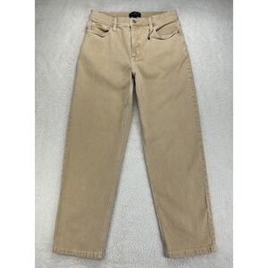 Banana Republic Women's Jeans Tan High Rise Straight Fit 30/10 Washwell NWOT
